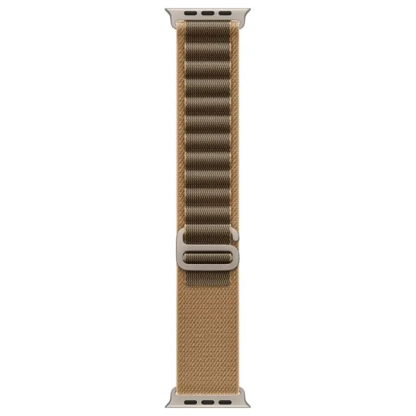 Apple Watch Series Ultra 4 49mm Natural Titanium Case with Desert  Alpine Loop S